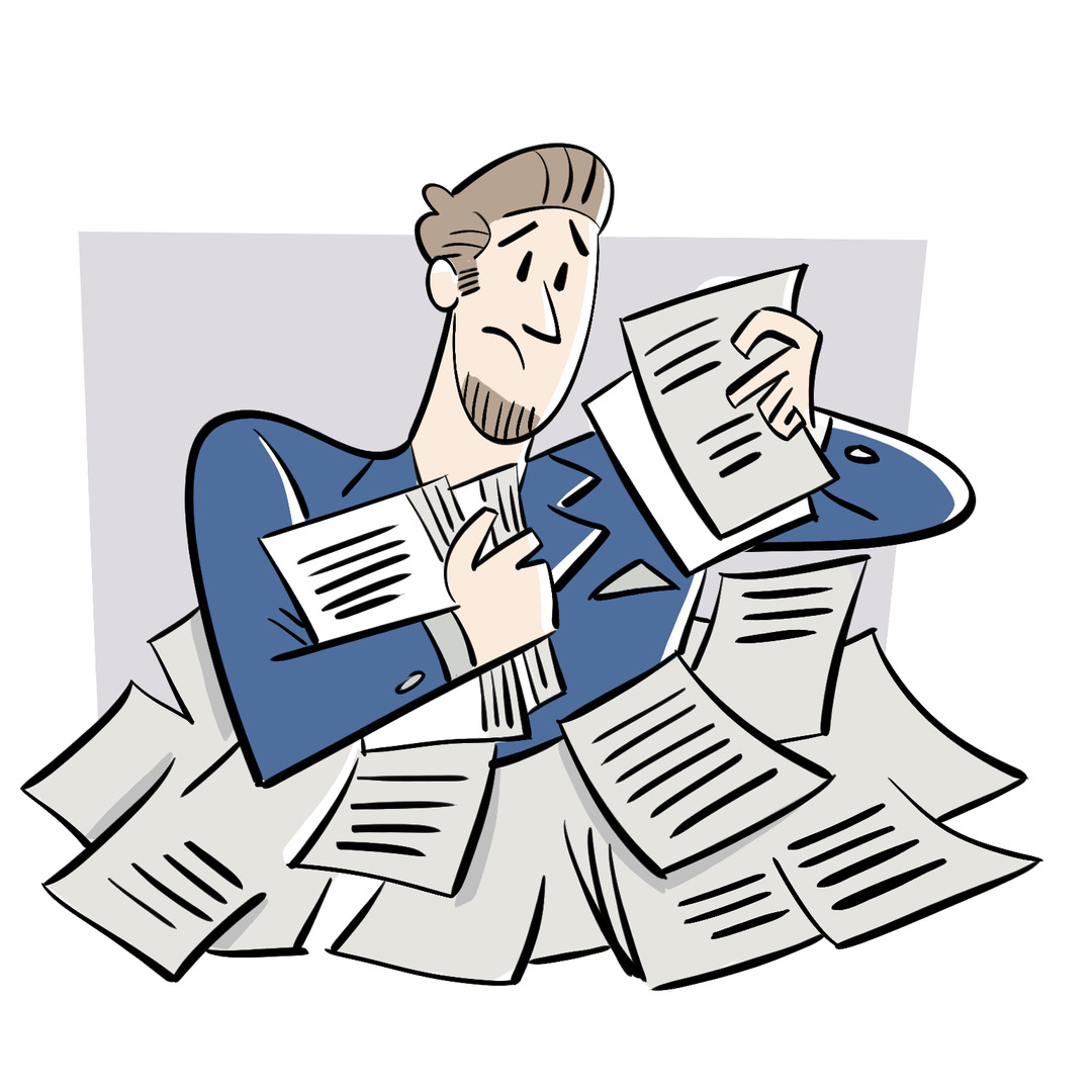 Zu viele Informationen auf einmal überfordern potenzielle Kunden