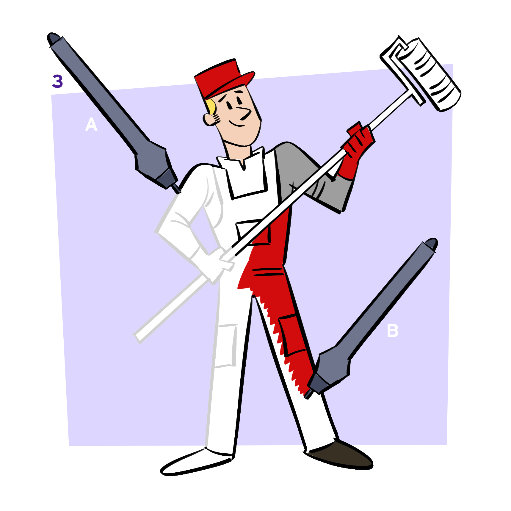 Illustration der fertigen Figur