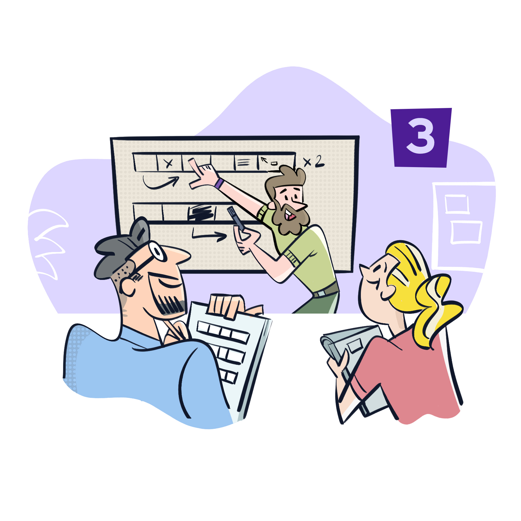 Storyboard und Konzeptentwicklung