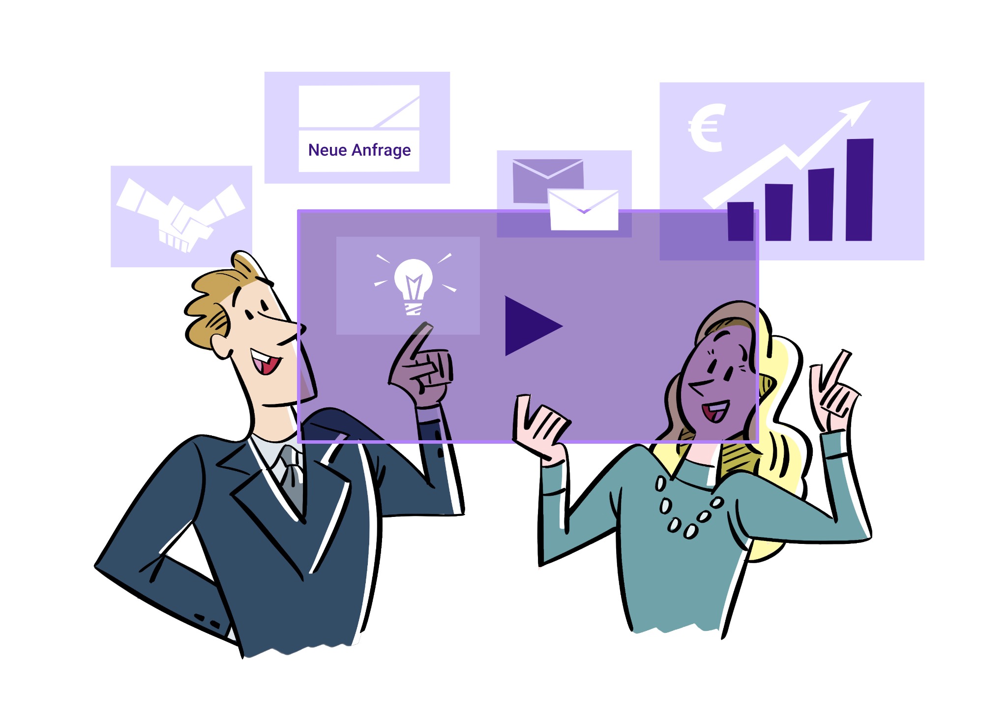 Titelbild des Erklärvideo-Projekts
